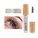 MIESCHER Silver Mascara for Eyelashes, Waterproof, Long-lasting, Diamond Glitter, Lengthening, Curling