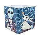 Disney The Nightmare Before Christmas Jack Skellington 4-Inch Tin Storage Box Cube Organizer with Lid | Basket Container, Cubby Cube Closet…