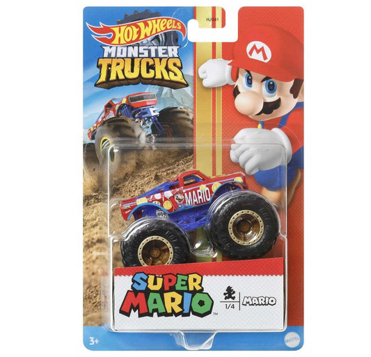 Hot Wheels Super Mario Monster Trucks Series