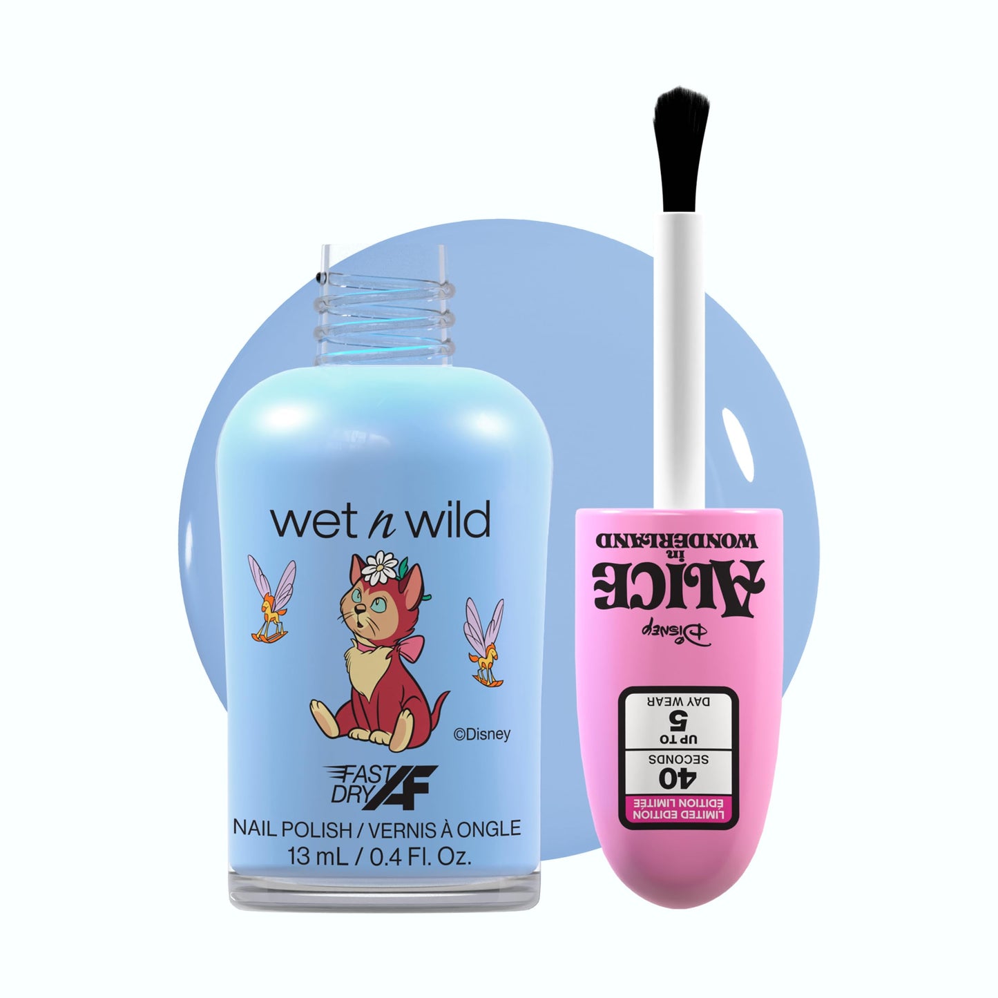 wet n wild In A World Of My Own 2-Piece Nail Polish Set Alice In Wonderland Collection