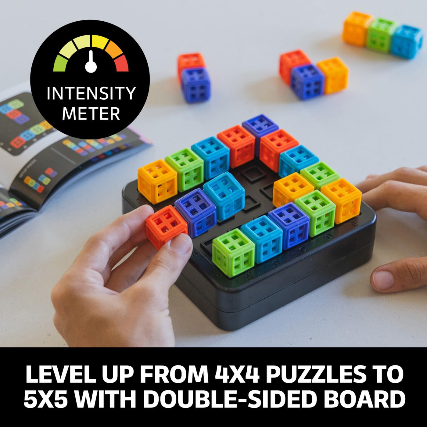 Kanoodle® SudoQube™ 3D Puzzle – Pocket Sudoku Game, Color Brain Teaser & Travel Board Game for Kids, Teens & Adults Ages 7+