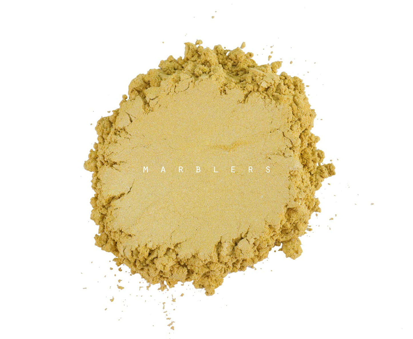 MARBLERS Fine Natural Mica Powder [Eggshell Yellow] 0.11oz (3g) | Highly Pigmented | Non-Toxic, Vegan, Cruelty-Free | Eyeshadow, Body Butter, Nail