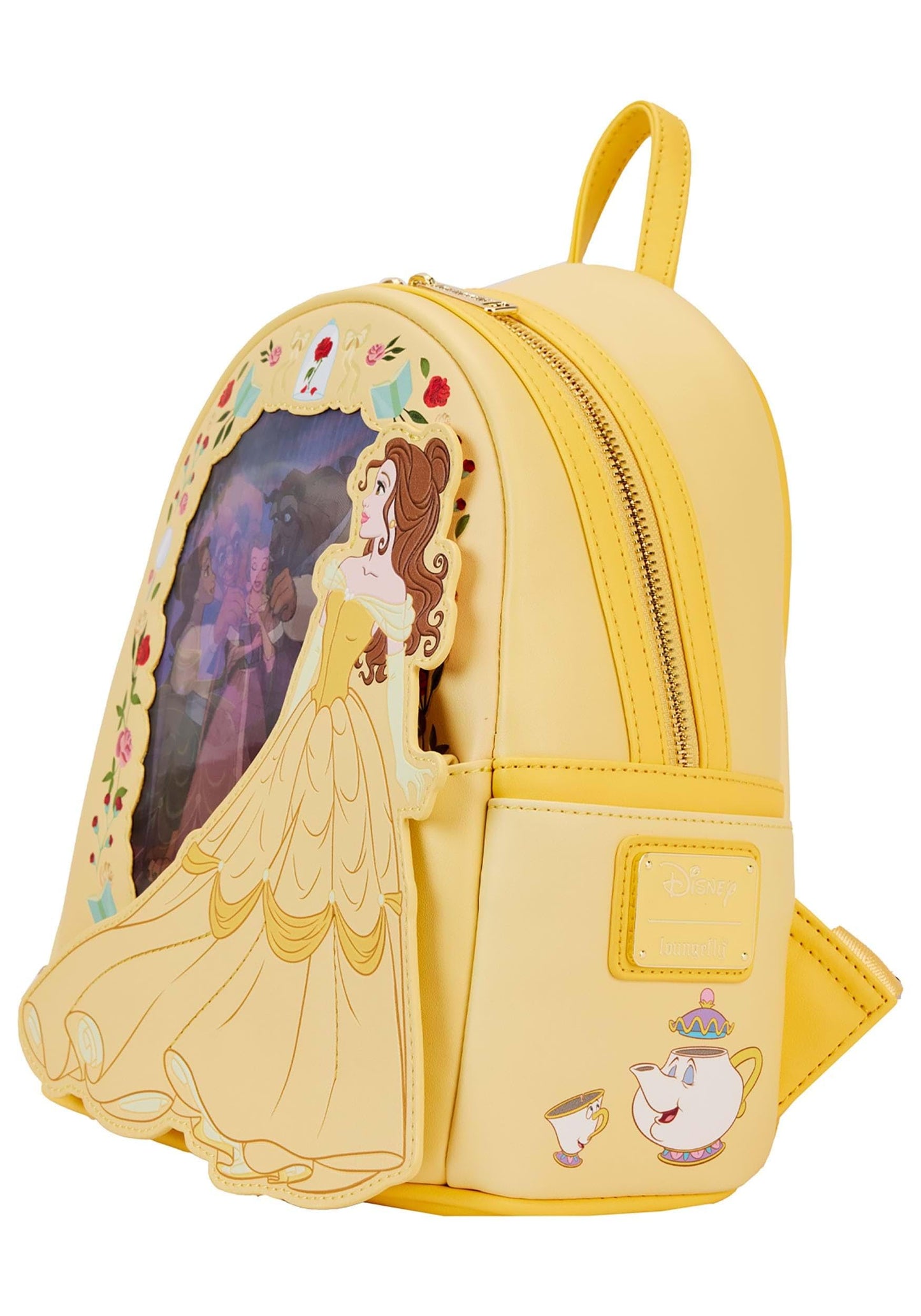 Loungefly Disney Beauty and the Beast Princess Series Lenticular Mini Backpack