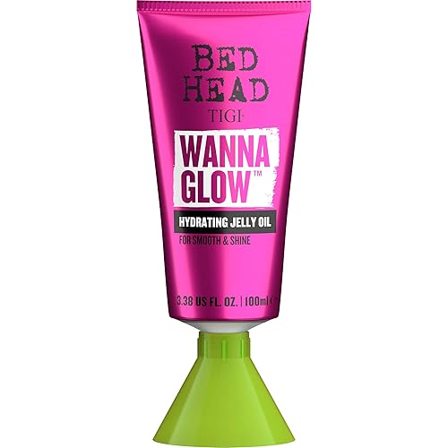TIGI Bed Head by TIGI Wanna Glow Hydrating Jelly Oil for Shiny Smooth Hair 3.38 fl oz