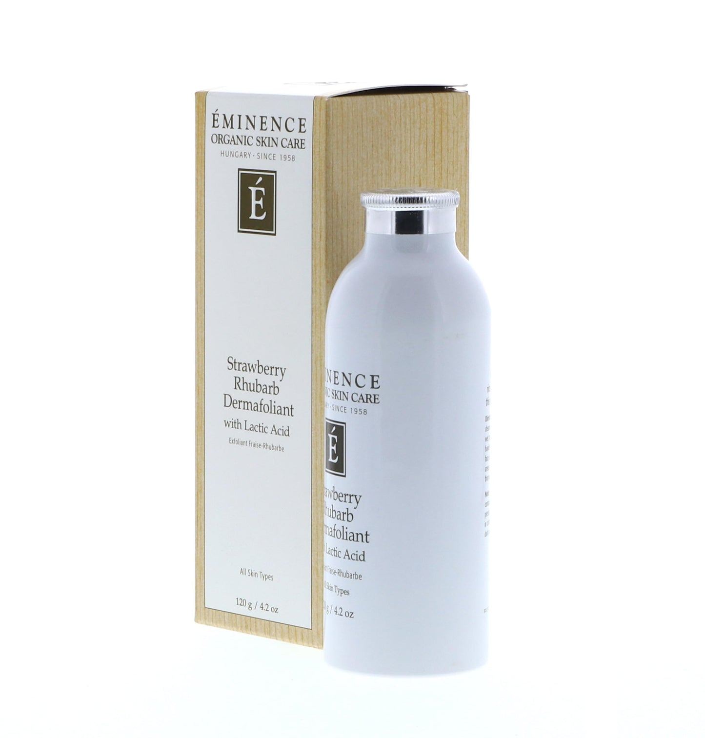 Strawberry Rhubarb Dermafoliant With Lactic Acid by Eminence for Unisex - 4.2 oz Exfoliator