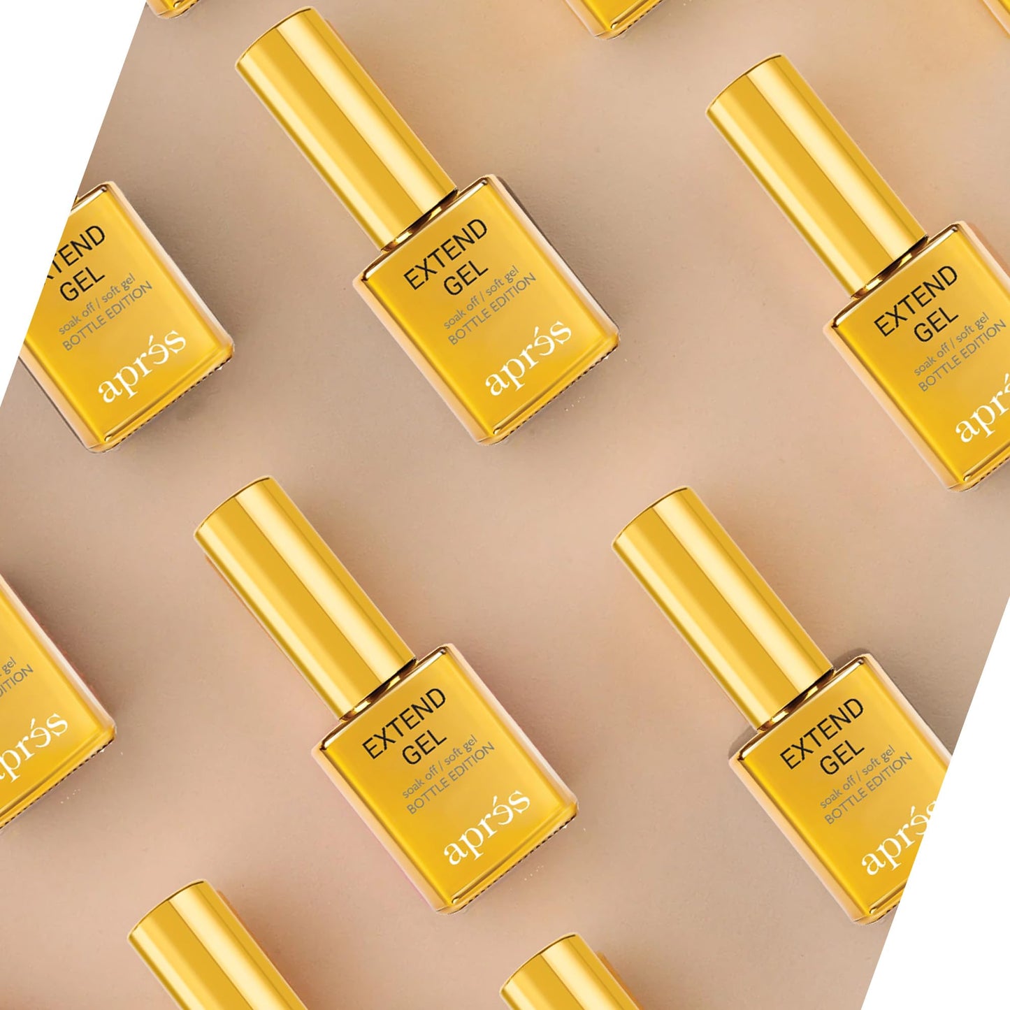 Apres Nail Extend Gel Gold Bottle | 15mL | Premium Quality | Soft Gel, Gel-X Tips Adhesive, Easy Application, Easy Removal, Soak Off, Applicator Beauty & Personal Care APRÉS