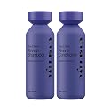 Eva NYC Purple Shampoo and Conditioner Set - Gentle, Anti-Brass Formula for Blonde, Gray, and Lightened Hair - Adds Shine, Softens, and Deep