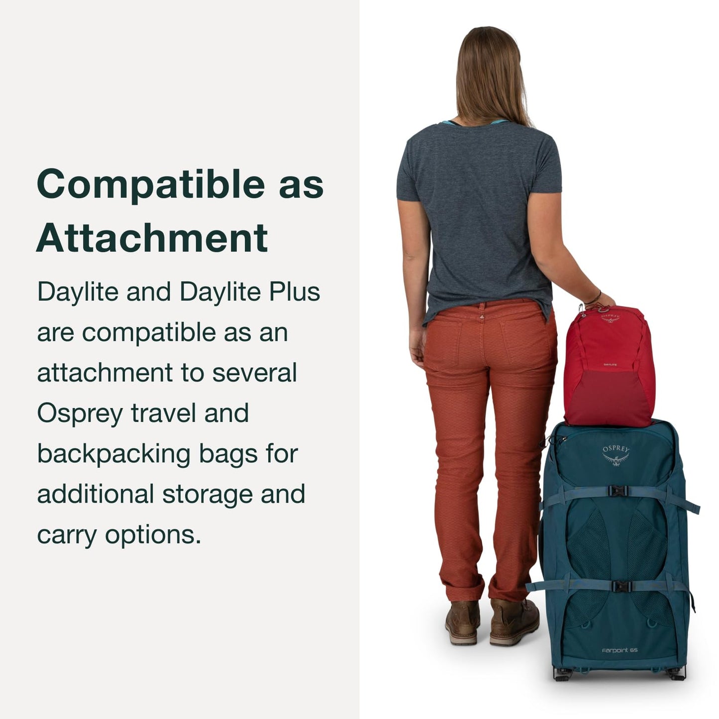 Osprey Daylite Plus Commuter Backpack - Lightweight, Everyday Pack with Laptop Sleeve and Water Bottle Pockets - Ideal for Work, School, and Travel with Versatile Storage Options, Magma Brown/Tungsten