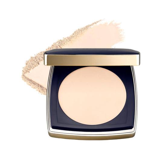 Estée Lauder Double Wear 12-Hour Stay-in-Place Matte Powder Foundation | Controls Oil & Shine, 0.39 Ounce, 1N0 Porcelain