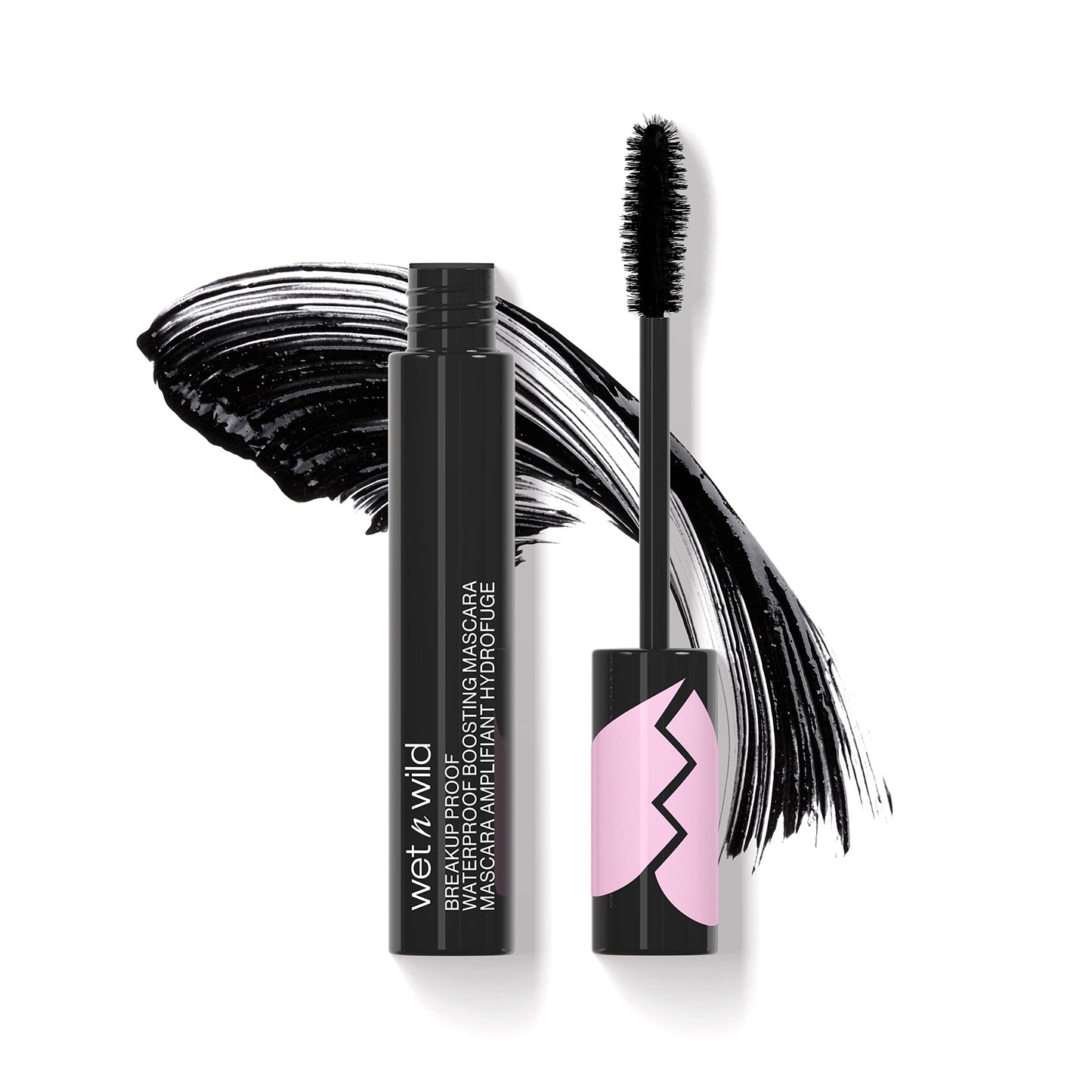 wet n wild Breakup Proof Mascara - Volumizing, Conditioning, Lengthening, Thickening, Waterproof, Smudge-Proof, Non-Clumping, Cruelty-Free & Vegan