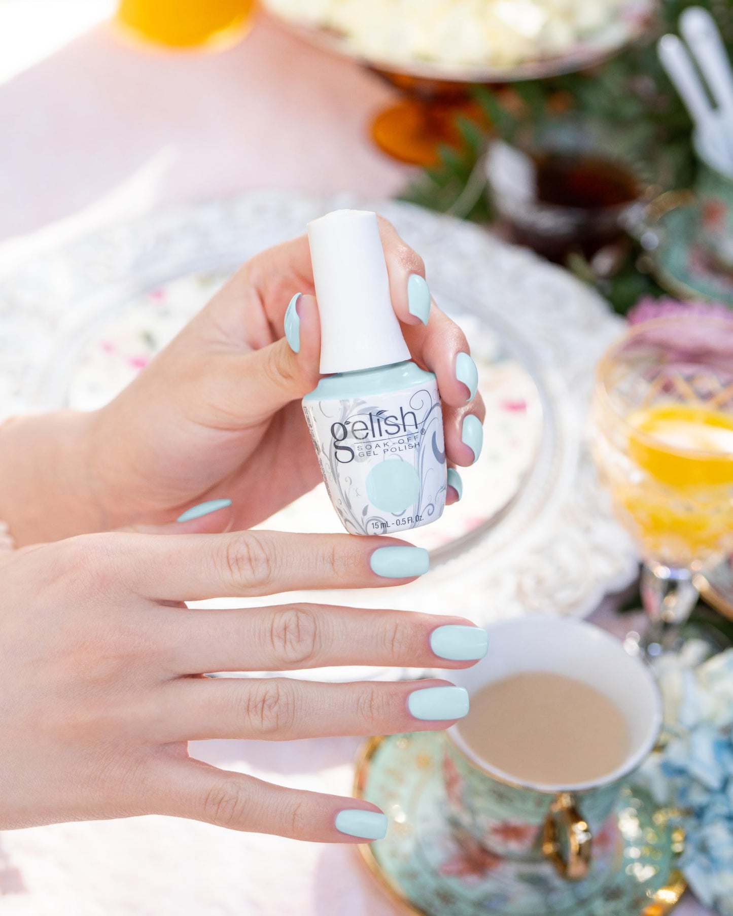 Gelish Soak-Off Gel TPO-Free Long-Lasting Nail Polish: Water Baby, 15 mL Beauty & Personal Care Gelish