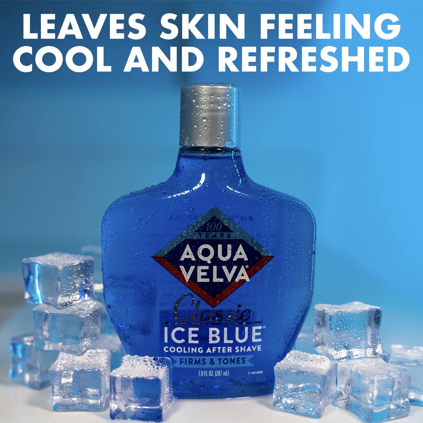 Aqua Velva After Shave, Classic Ice Blue, Soothes, Cools, and Refreshes Skin, 7 Ounce Beauty and Personal Care Aqua Velva