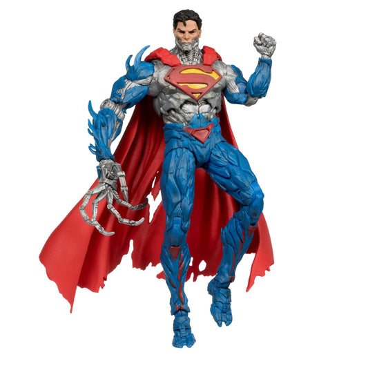 McFarlane Toys - DC Multiverse Cyborg Superman (New 52) 7in Action Figure Multicolor