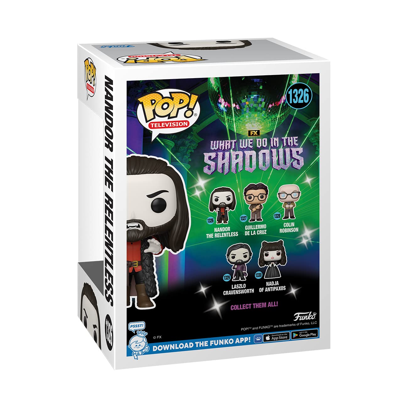 Funko Pop! TV: What We Do in The Shadows - Nandor The Relentless