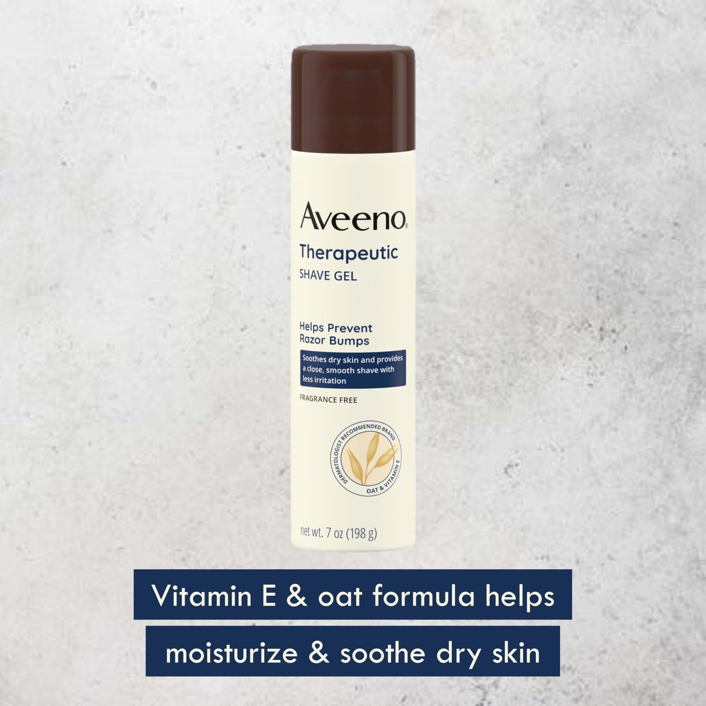 Aveeno Therapeutic Shave Gel with Oat and Vitamin E to Help Prevent Razor Bumps, Soothes Dry Skin and Provides a Close, Smooth Shave with Less Beauty and Personal Care Aveeno