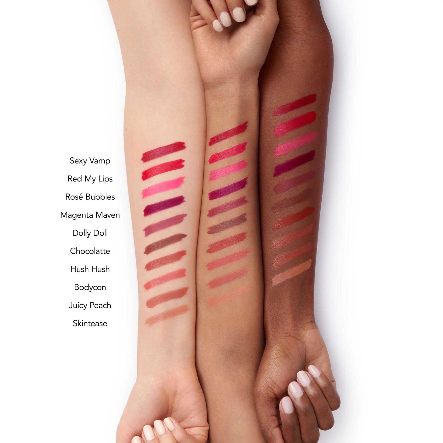 Buxom Full-On Plumping Satin Lipstick, Dolly Doll