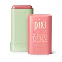 Pixi On-the-Glow Bronze - WarmGlow, Hydrating Tinted Moisture Bronzer Stick with Ginseng, Aloe Vera & Fruit Extracts, For Cheeks & Lips, 19g / 0.6oz