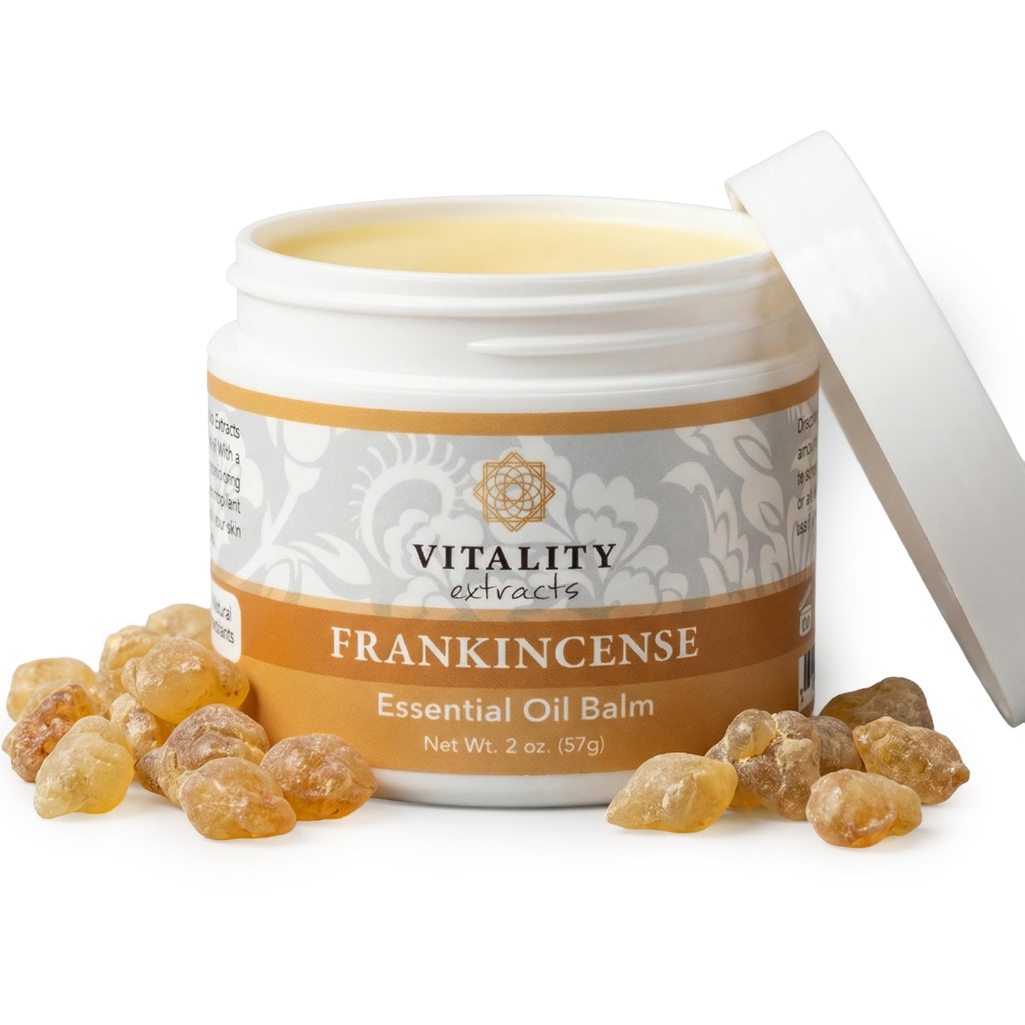 Vitality Extracts Frankincense Essential Oil Balm (2oz) - Boswellia Serrata, Beeswax & Vitamin E, Deep Moisturizing Skin Balm for Dry, Cracked Skin Beauty and Personal Care Vitality