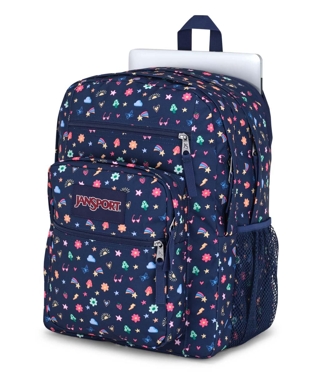 JanSport Big Student Large Backpack, 43.5 x 32.5 x 19 cm, Slice of Fun (Multi), Misc, Einheitsgröße, Big Student