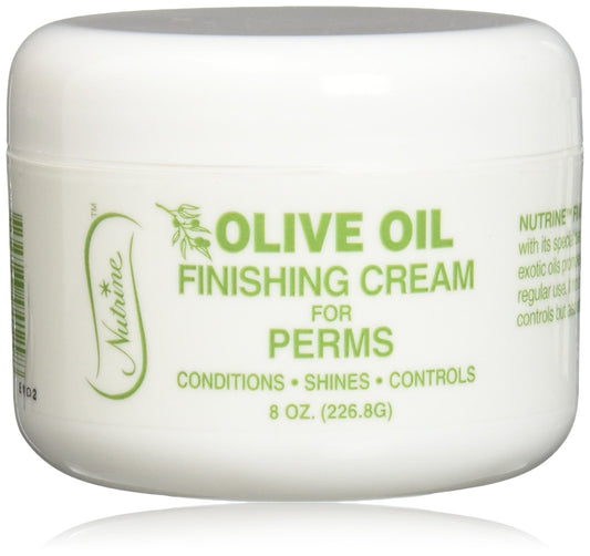 Nutrine Finishing Cream Olive Oil Jar For Perms, 8 Ounce Beauty & Personal Care Nutrine