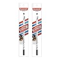 (2) Black Ice Spray Barber Pencils (White)