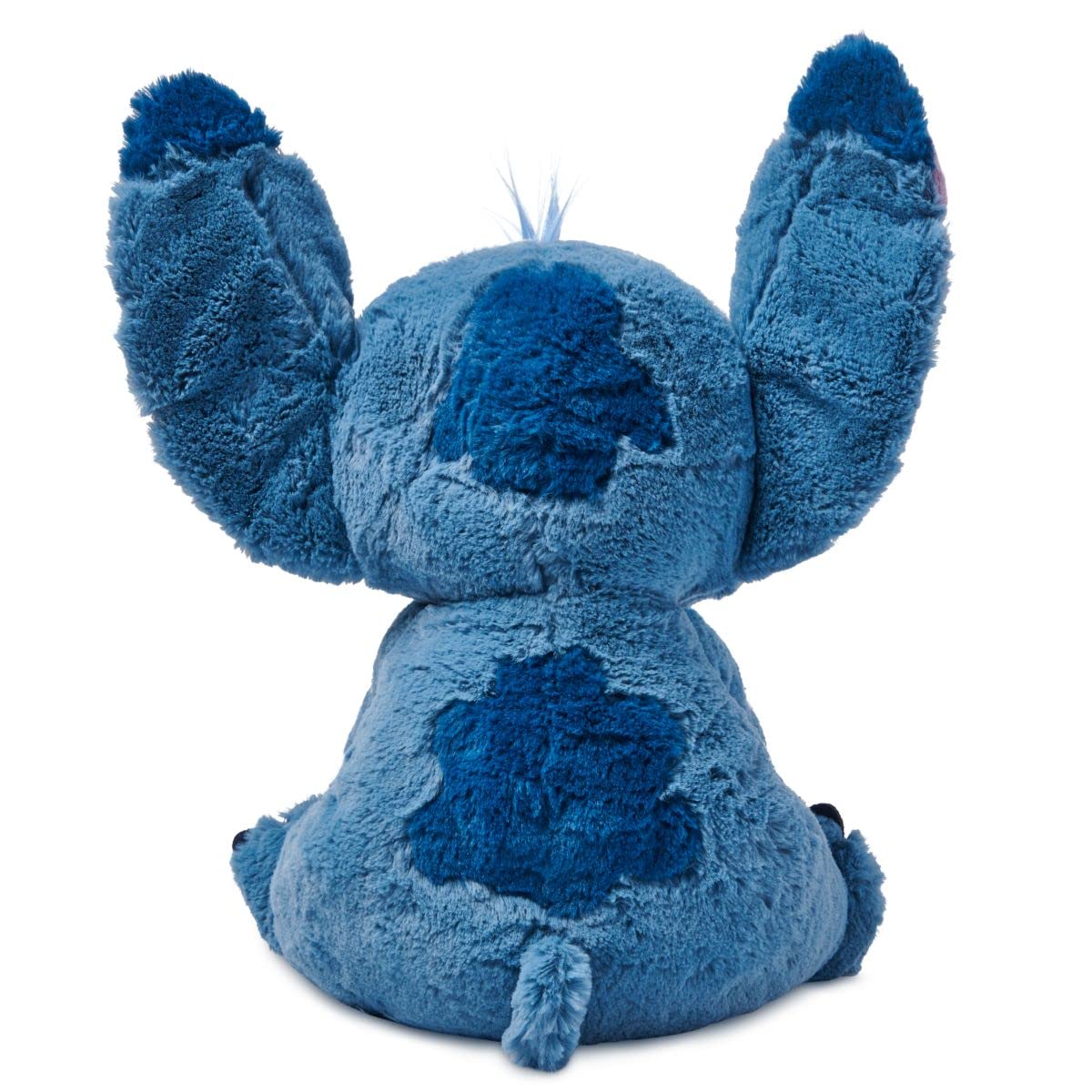 DISNEY STORE Official Stitch Medium Soft Toy for Kids, Cuddly Character with Fuzzy Texture and Embroidered Details, Flexible Floppy Ears, Disney…