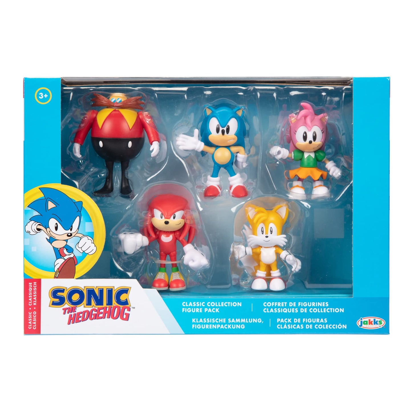 Jakks Pacific LTD Pack of 5 Sonic Figures 6 cm