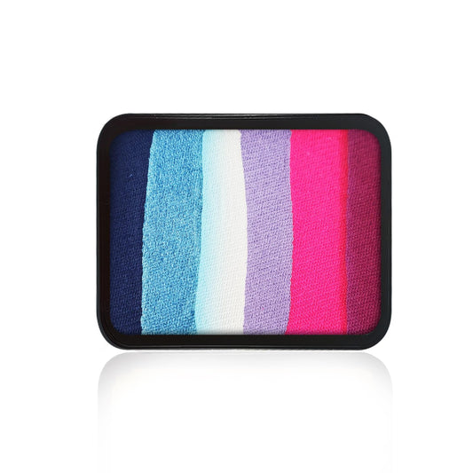 Kraze FX Face Paint Palette Refill - Spa Treatment (20 gm), Professional 1-Stroke Split Cake, Hypoallergenic, Non-Toxic, Water Activated Halloween
