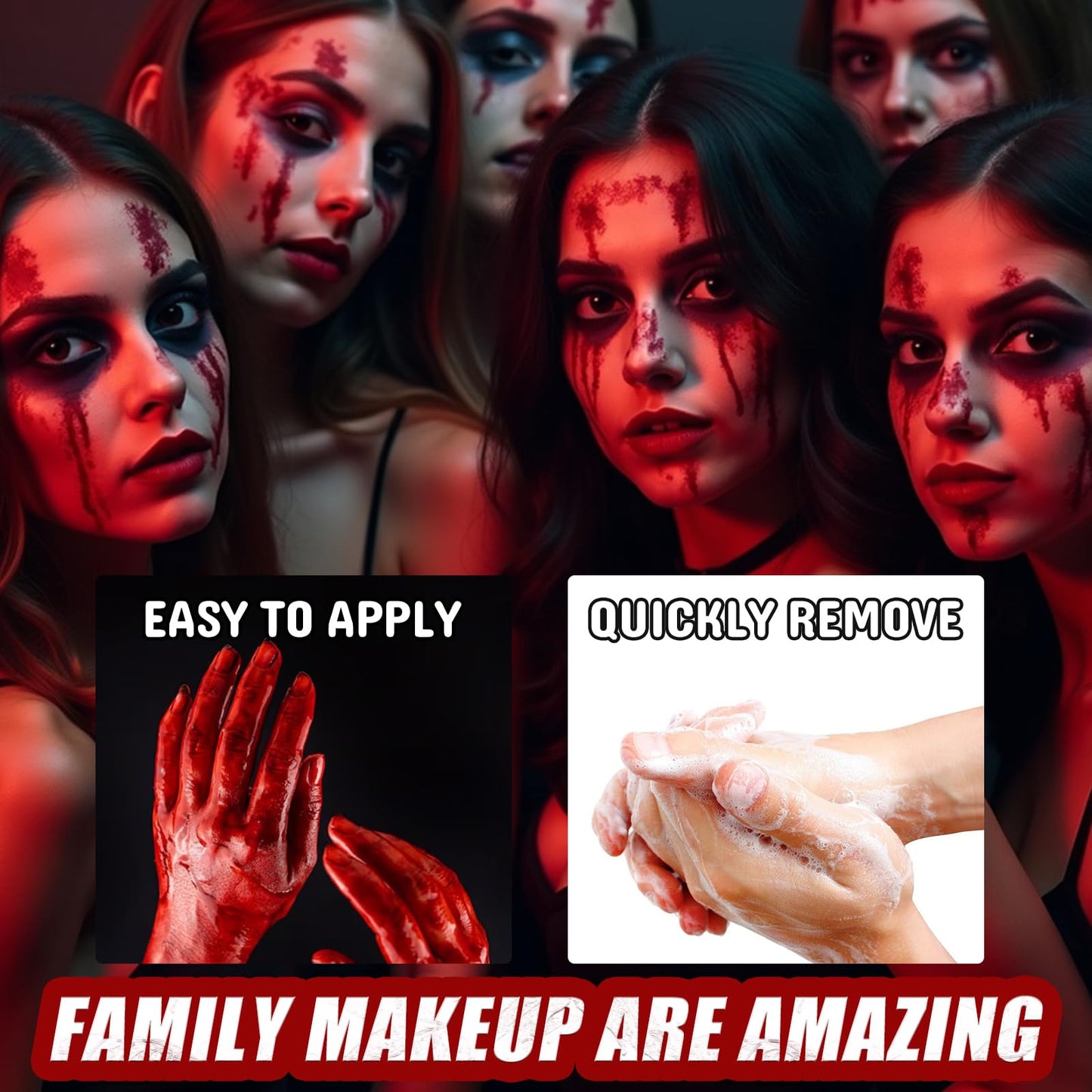 2PC Fake Blood Spray