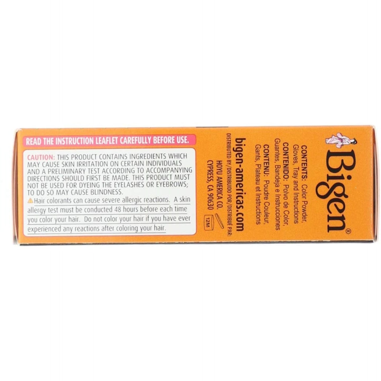 Bigen Permanent Powder Hair Color 59 Oriental Black 1 ea (Pack of 2)