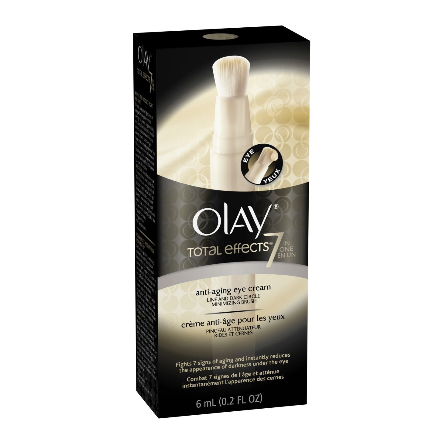 Olay Total Effects Dark Circle Minimizing Brush 0.2 Fl Oz
