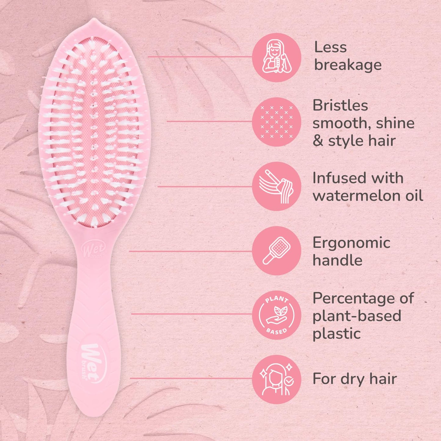 Wet Brush® Go Green™ Treatment & Shine - Watermelon Oil