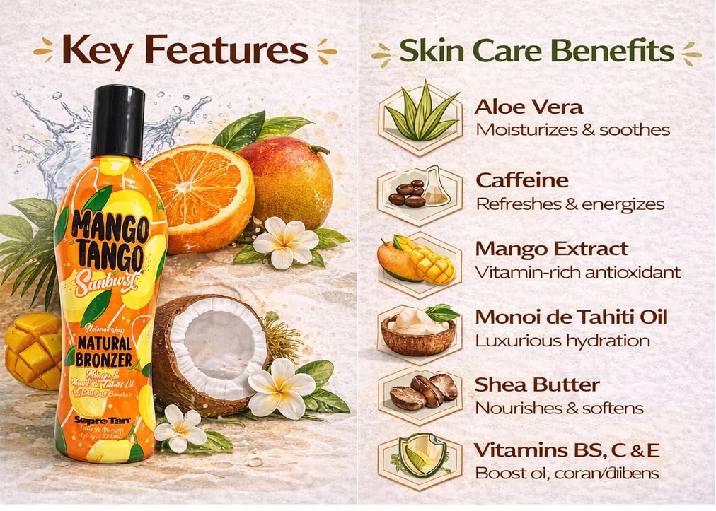 Mango Tango Sunburst Shimmering Natural Bronzer 8oz