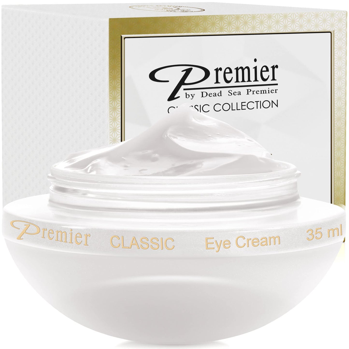 Premier Dead Sea Eye Cream, Age defying, Helps minimize wrinkles, Dark circles, sagging skin, Reduce bags, vitamin A & E, hyaluronic acid, anti-aging Beauty & Personal Care Premier