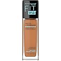 Maybelline Fit Me Matte + Poreless Liquid Oil-Free Foundation Makeup, Warm Sun, 1 Count (Packaging May Vary)