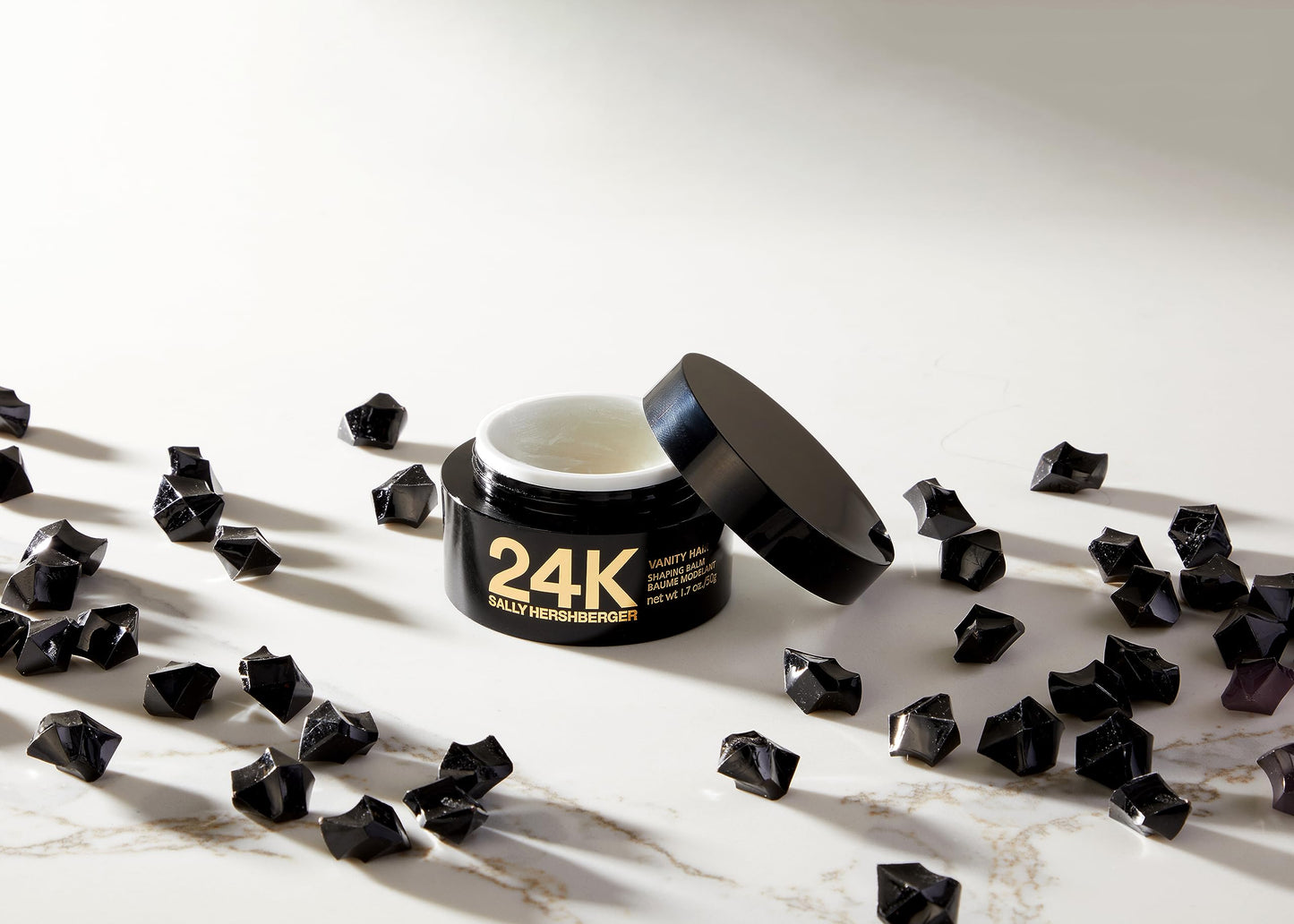 SALLY HERSHBERGER 24K Vanity Hair Shaping Balm - Smoothing, Buildup-Free Texturizing Balm For Sleek Shine - Infused With Soy Protein For A Soft