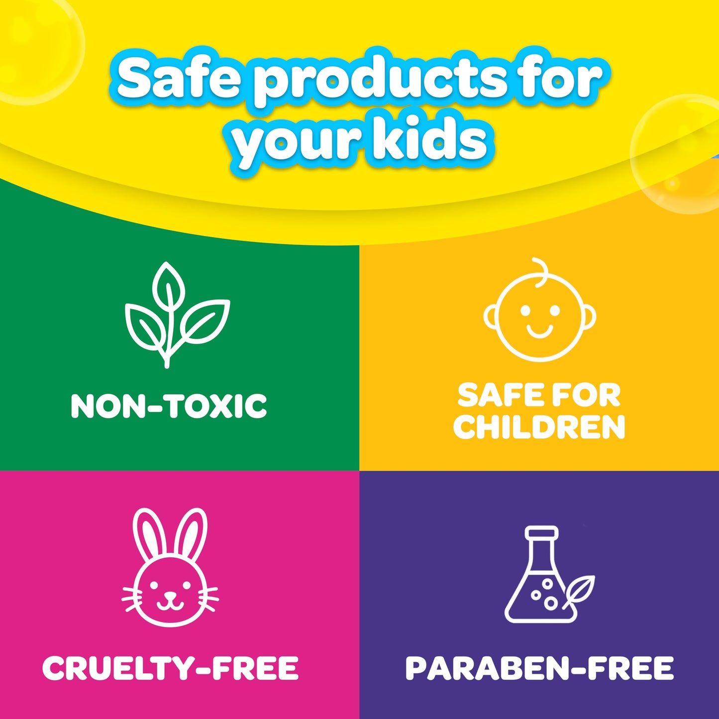 Crayola Scented Bath Bombs for Kids (7 Count), Non-Toxic, Stain Free, Multi-Colored Fizzy Bath Bombs with Grape, Lemon, Cotton Candy & Bubblegum Beauty and Personal Care Taste Beauty