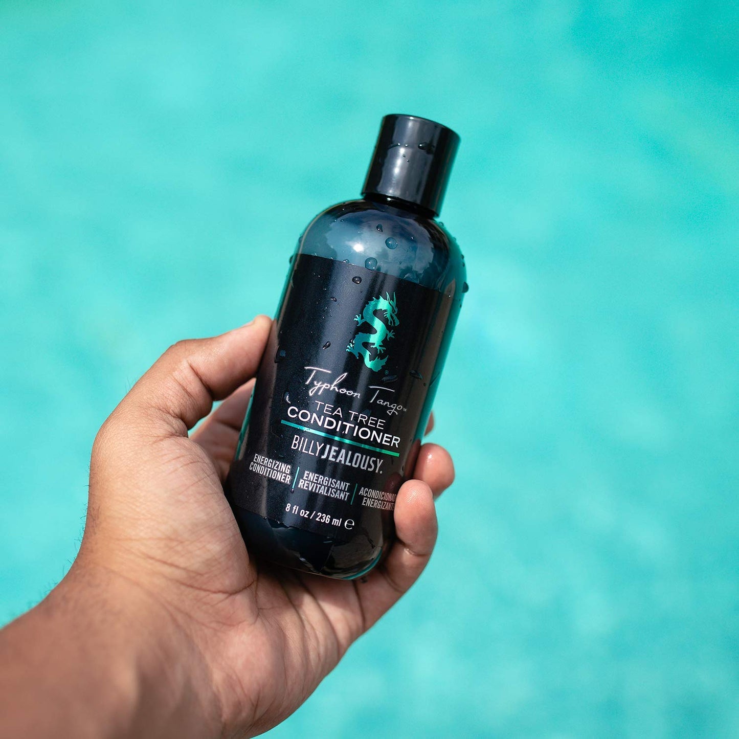 Billy Jealousy Typhoon Tango Tea Tree Conditioner for Men with Peppermint & Rosemary, Helps Prevents Flakes, Breakage & Split Ends, and Soothes Scalp