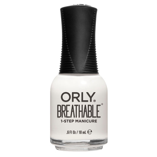 Orly Breathable Nail Color, White Tips, 0.6 Fluid Ounce