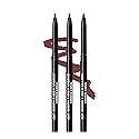 Ruby Kisses Auto Lip Liner Pencil (Plum 3 Pack), Long Lasting & Non-Fading, Smooth Application, Non-Feathering with Rich Pigmented Color, No Sharpener