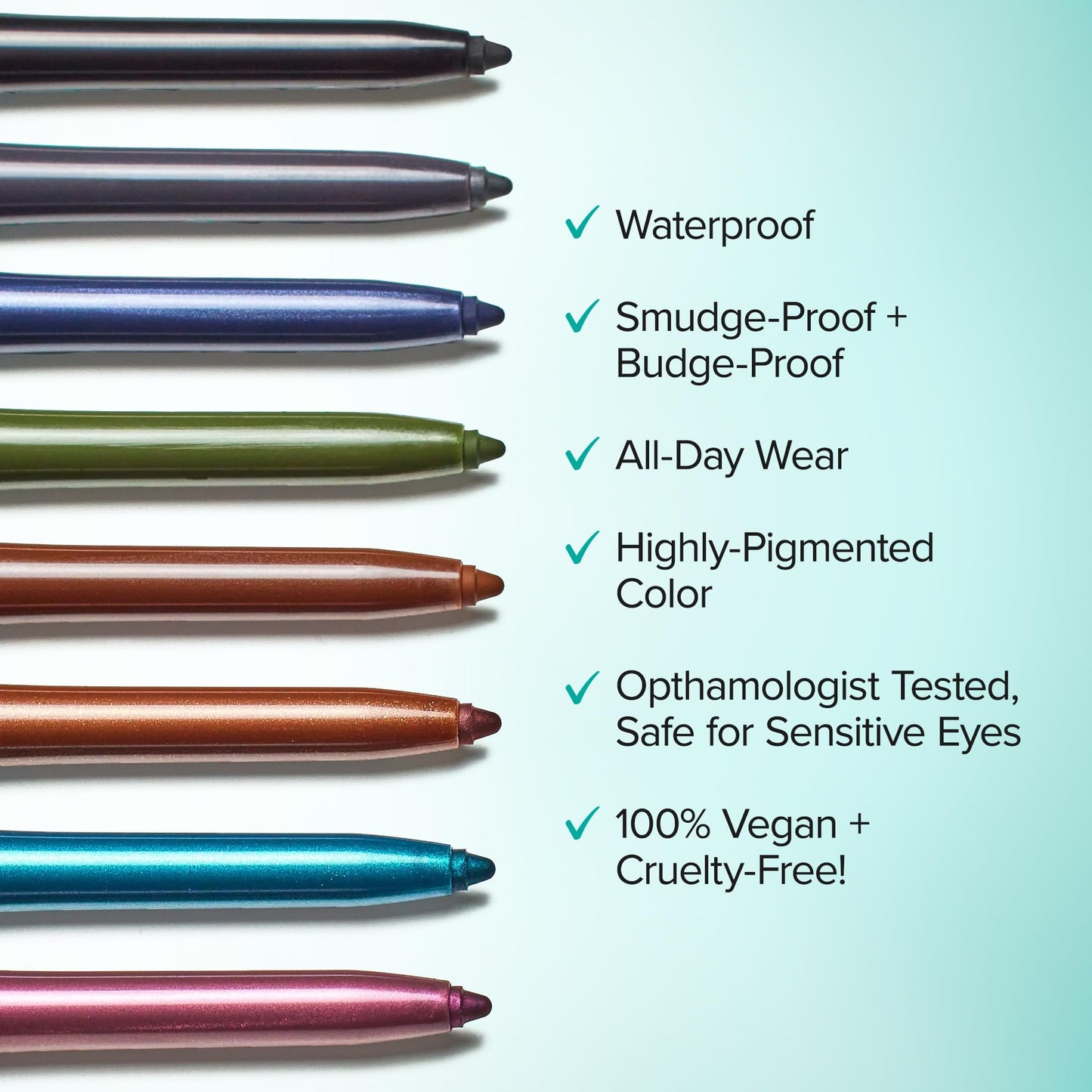 Thrive Causemetics Infinity Waterproof Eyeliner Pencil, Built In Sharpener & Smudge Tip, Long Lasting, Smudge Proof, Hyaluronic Acid & Shea Butter Beauty and Personal Care Thrive Causemetics