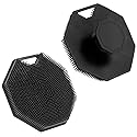 2Pack Silicone Body Scrubber, Qewro Body Buffer Exfoliating Brush with Silicone Loofah, Scalp Exfoliator Hair Shampoo Skin Cleaning Brush, Bath & Body