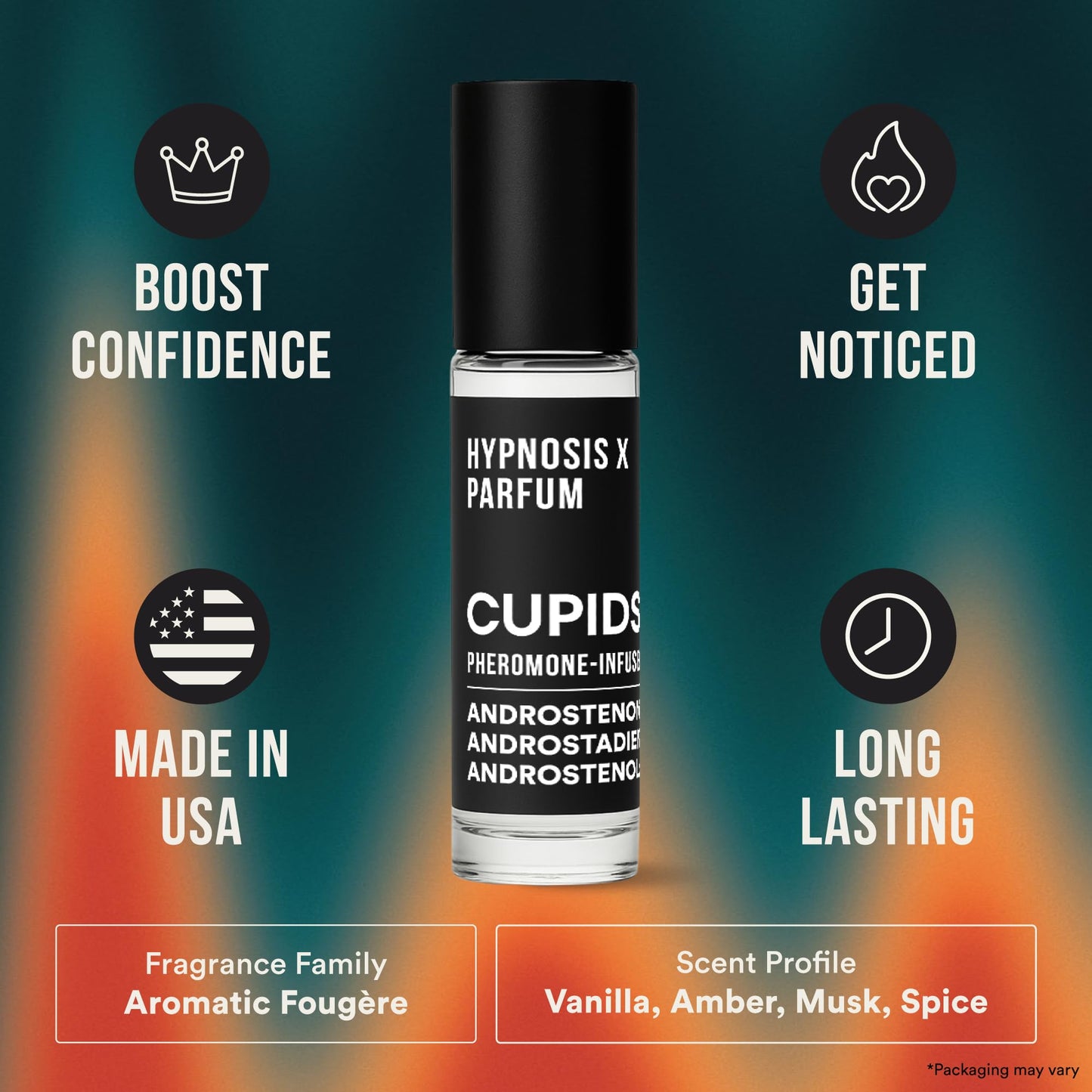 Cupids Hypnosis Roll-on 10ml for Men - Original Oil Pheromone Perfume for Men