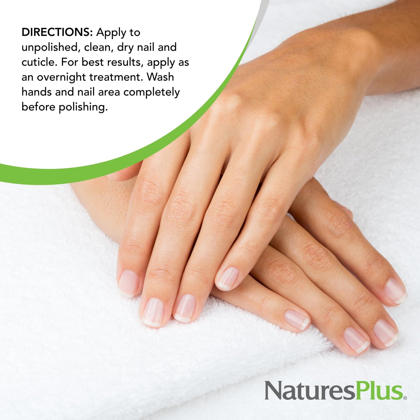 NaturesPlus Ultra Nails Nutrient-Activated Strengthener - .25 fl oz - Naturally Strengthens Nails & Cuticles - Conditions Nails With Aloe, Calendula