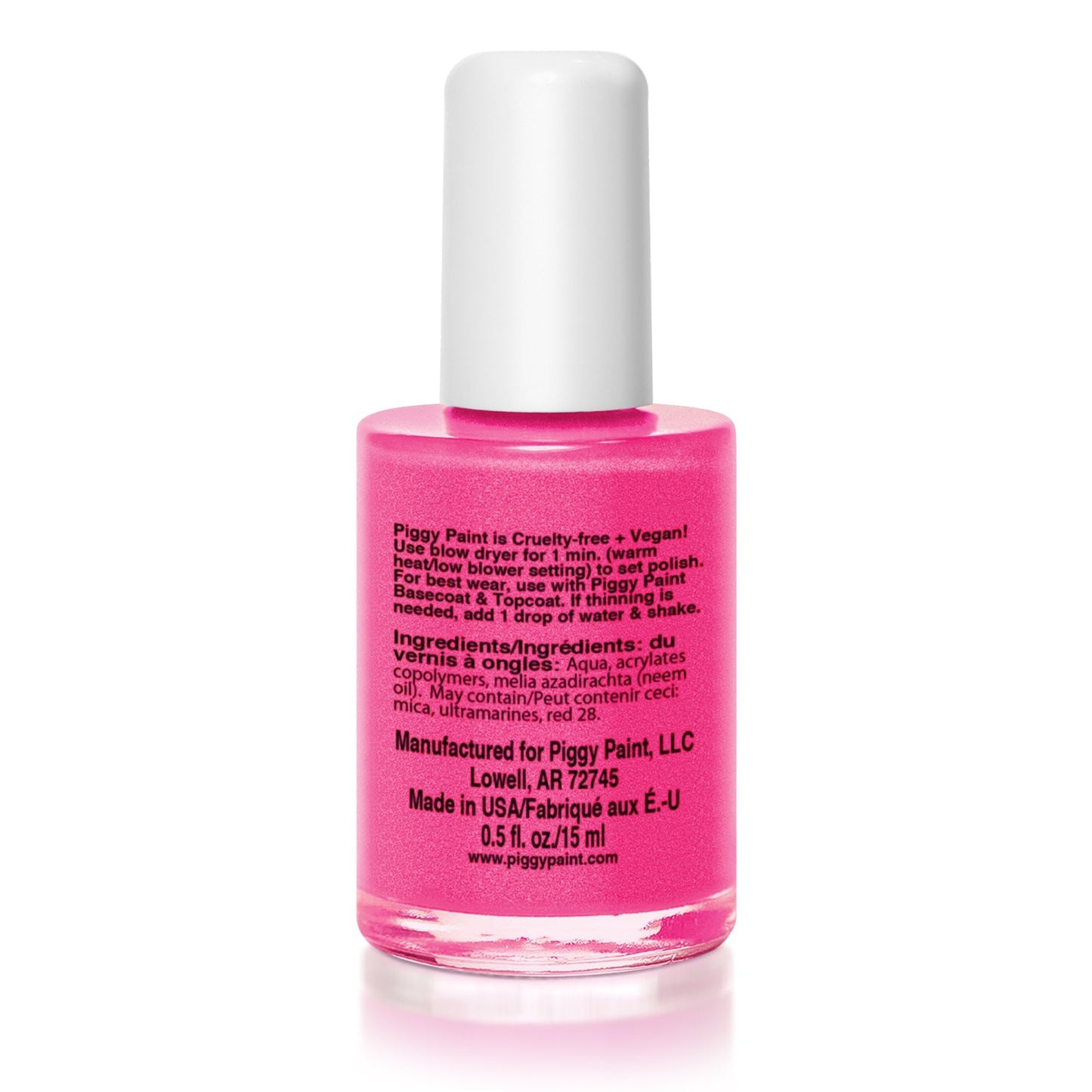 Piggy Paint Nail Polish - Non-Toxic Polish for Little Girls, Toddlers, & Kids, Water Based Formula, Safe, Cruelty Free, Vegan, & Natural, Durable Beauty & Personal Care Piggy Paint