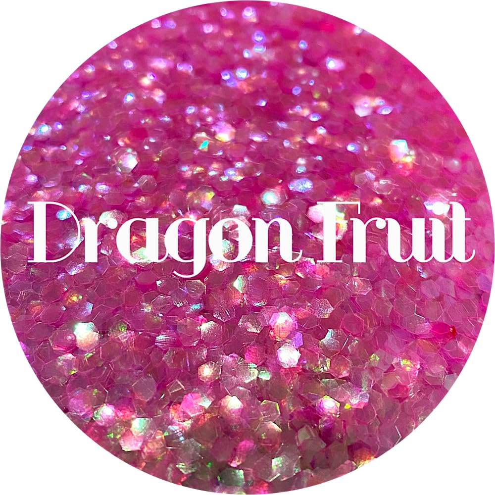 Pink Polyester Glitter | Craft Glitter | Glitter for Arts & Crafts | Tumblers | Cosmetics | Nails | Epoxy Resin Art | Slime | DIY | Body Glitter | 1