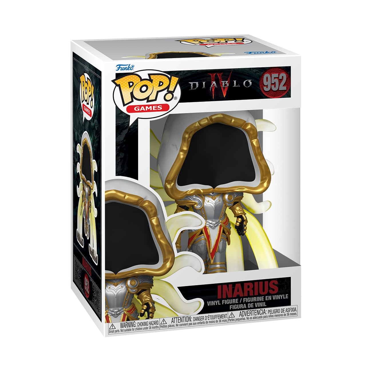Funko POP! Games: Diablo 4- Inarius - Collectable Vinyl Figure - Gift Idea - Official Merchandise - for Kids & Adults - Video Games Fans - Model…