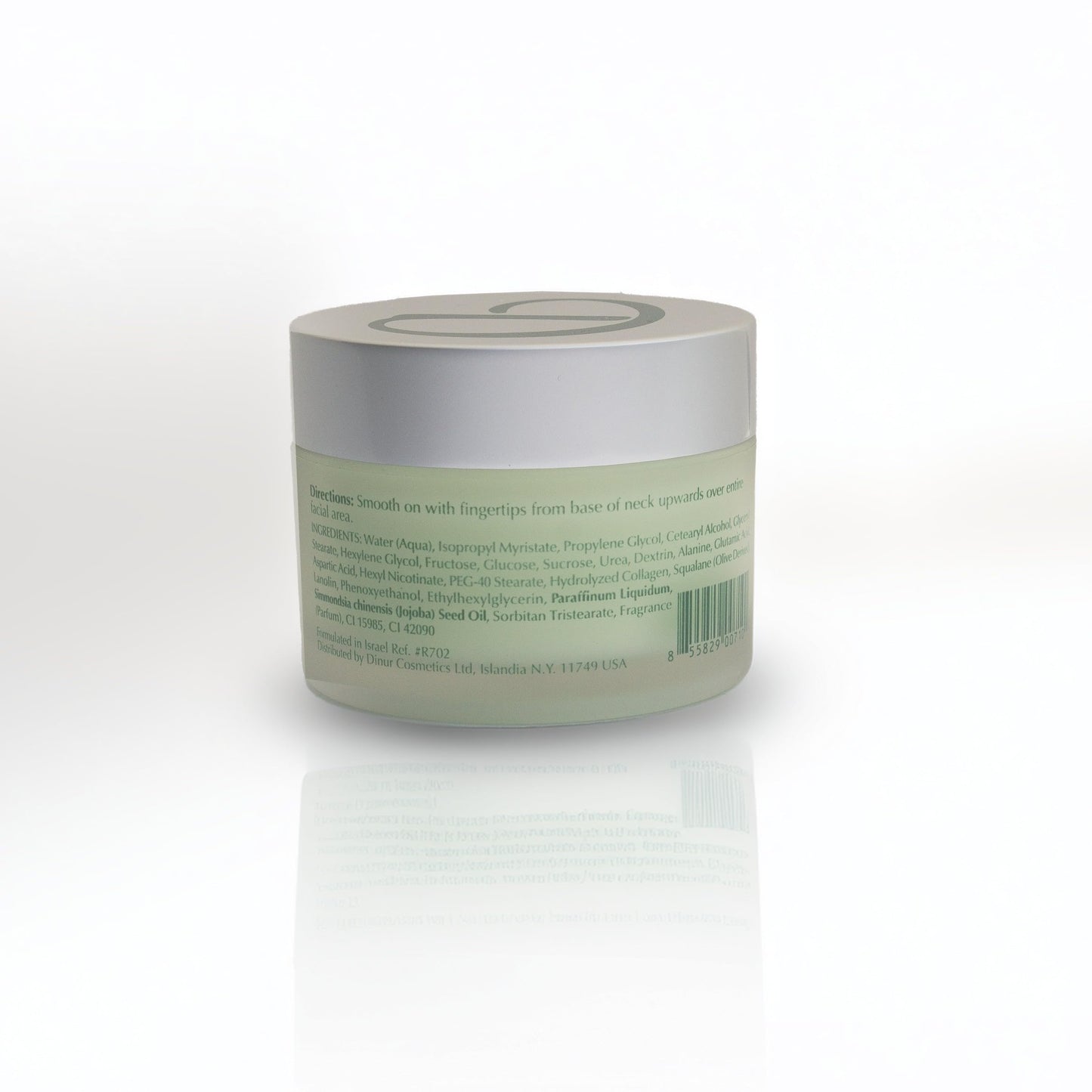 Dinur Cosmetics Natural Jojoba Complex Ultra Rich Moisturizing Cream Improves Texture Eliminates Flakiness Best for Dry Skin 2 oz. 56.7g