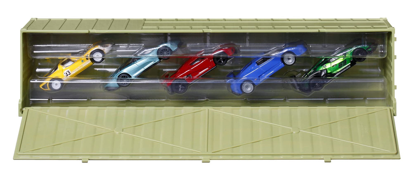 Hot Wheels Premium Car Culture Speed Machines 5-Pack of Toy Cars, Full Metal Body, Real Riders Tires, 1:64 Scale Sports Cars, for Collectors