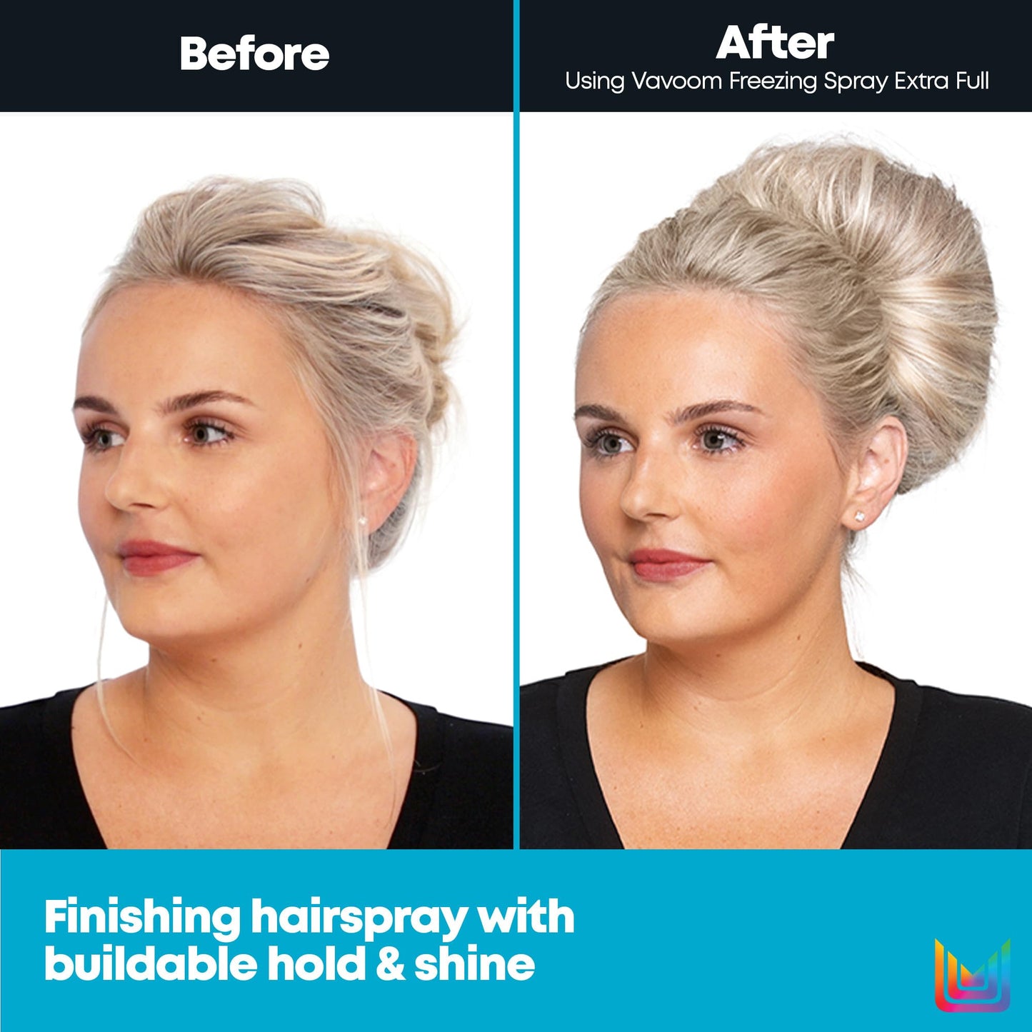 Matrix Vavoom Extra Full Freezing Finishing Spray | Volumizing, High-Hold Hairspray | Hair Styling Product | For All Hair Types | 15 oz.